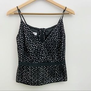 Derek Lam Bergdorf Goodman Eyelet Tank Top